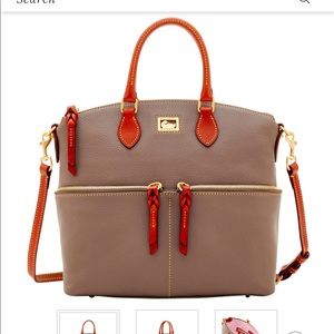 Dooney & Bourke Dillen double pocket satchel